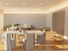 ALU-XK108 Drywall LED Aluminum Channel - Recessed - For Strips Up To 12mm - 1m / 2m - Frosted Lens