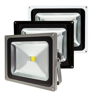 High Power 50W LED Flood Light Fixture - 5500K