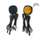 Invisible 9030 Touch Dimmer Sensor Switch for behind ceramic, wood, glass 12V~24V DC 5A 60W Black Color