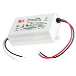 Mean Well LED Switching Power Supply - PCD Series 20-25W AC Dimmable LED Constant Current Driver - A-Type - 350mA - 40-58 VDC
