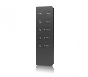 4 Zones Dimming Remote Control RU4 - White / Black