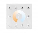 4 Zones Color Temperature Touch Panel DMX Master (100-240VAC Input) T12 4 Zones Color Temperature Touch Panel DMX Master (100-240VAC Input) T12