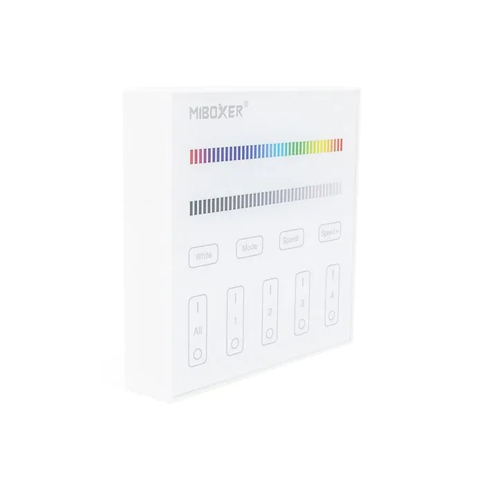 B3 MiBoxer 4-Zone RGBW Wall Panel Controller (Battery)