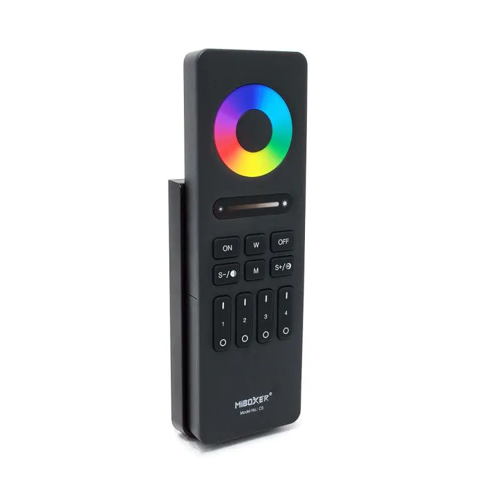 C5 MiBoxer RGB+CCT 4-Zone RF Remote (Black)