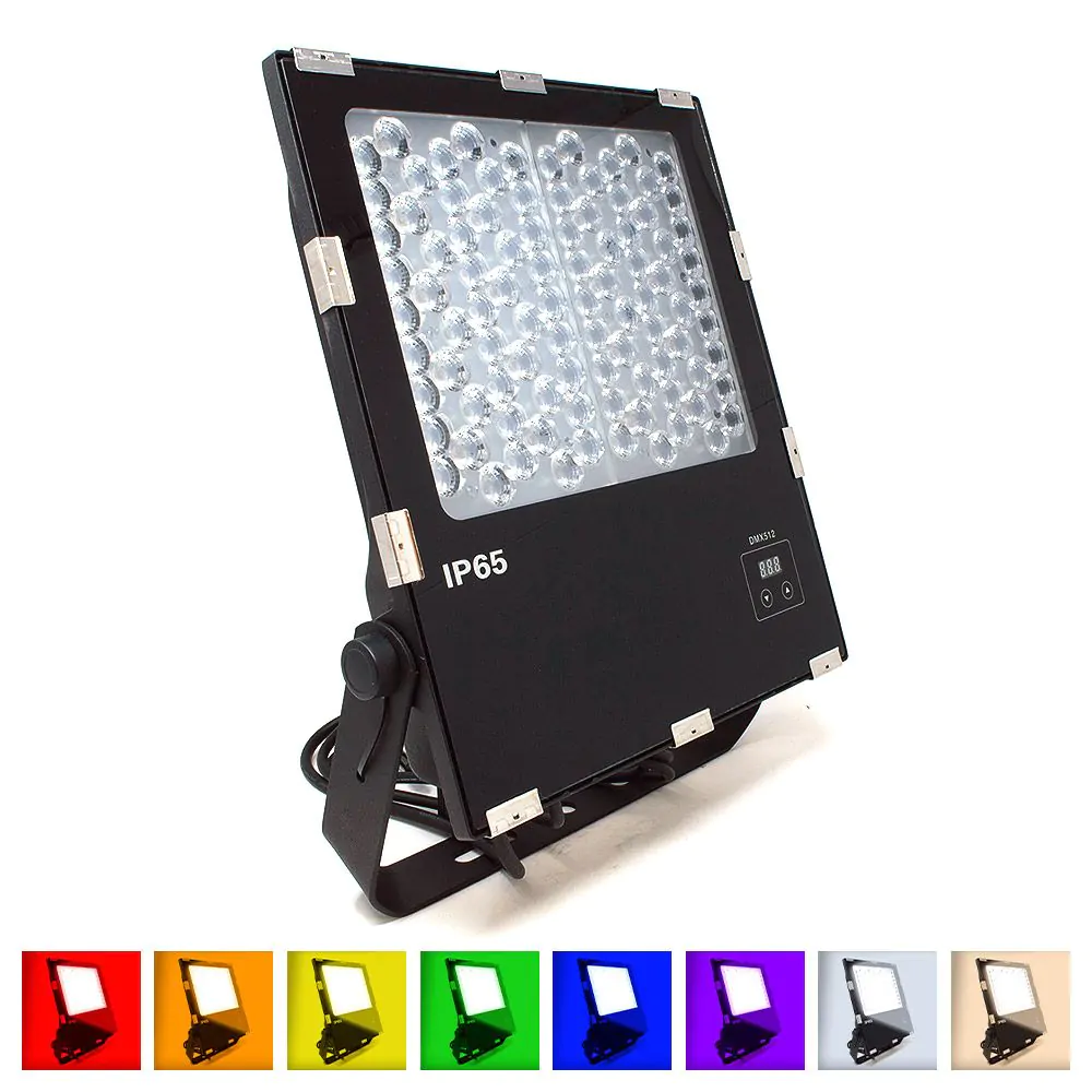 D5G100 MiBoxer 100W RGB+CCT AC100-240V DMX LED Floodlight