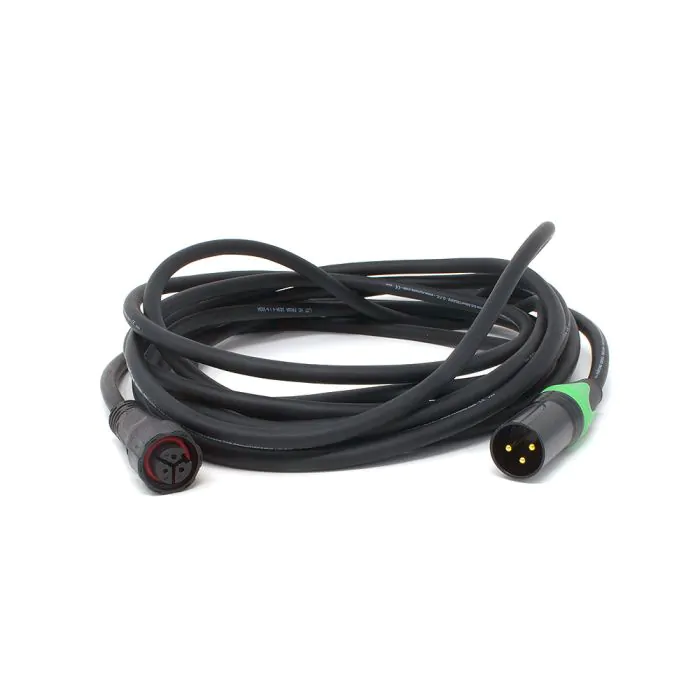 Mi-Light 5m DMX Starter Cable Male 3-Pin XLR to Female IP66