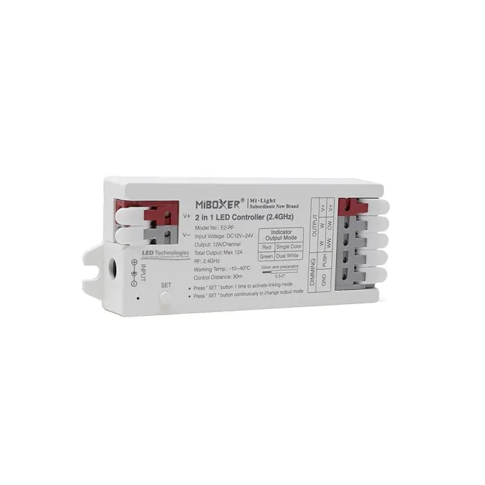 E2RF MiBoxer 2-In-1 2.4G RF Controller / Receiver 12V & 24V