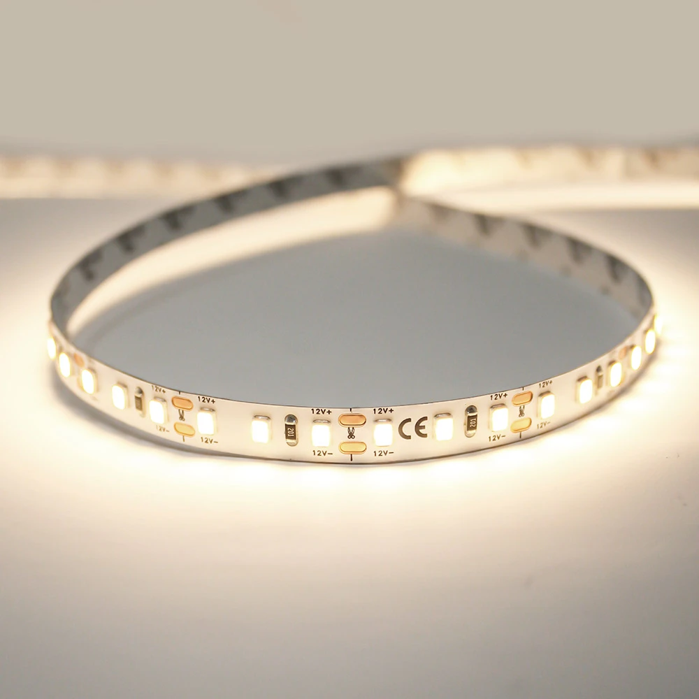 Essential Series LED Tape 120 LEDs p/m, 9.6w p/m, CRI>80, 3000K, IP20 , 12V, 5 Metre Reel