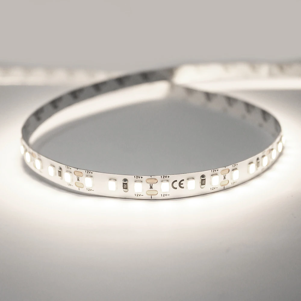 Essential Series LED Tape 120 LEDs p/m, 9.6w p/m, CRI>80, 4000K, IP20 , 12V, 5 Metre Reel