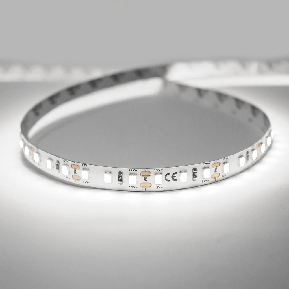 Essential Series LED Tape 120 LEDs p/m, 9.6w p/m, CRI>80, 6000K, IP20 , 12V, 5 Metre Reel