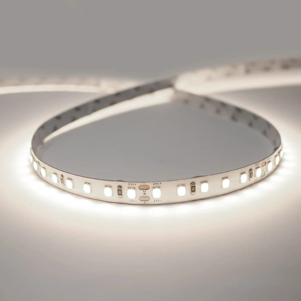 Essential Series LED Tape 120 LEDs p/m, 9.6w p/m, CRI>80, 4000K, IP20 , 24V, 5 Metre Reel