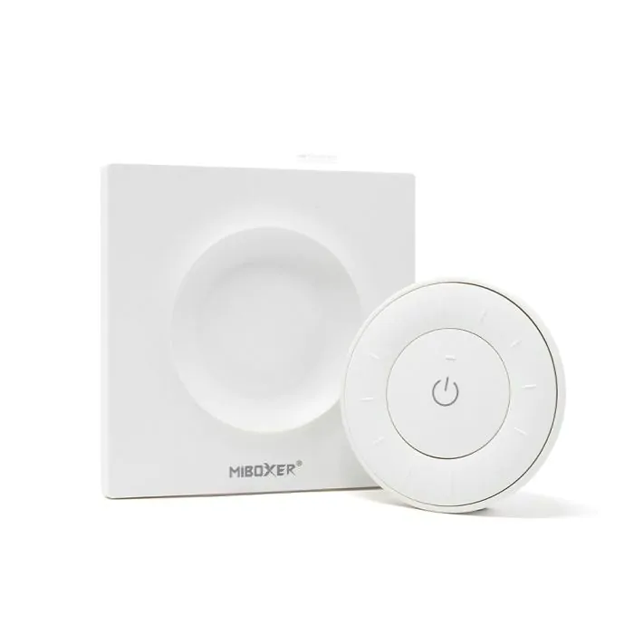 K3 MiBoxer 2.4GHz CCT Rotating Wheel Wall Panel ControllerLED (White)