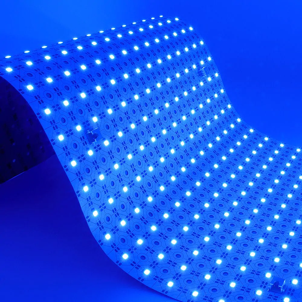Honeycomb Flexi LED Light Sheet, 32W, 24V, Blue
