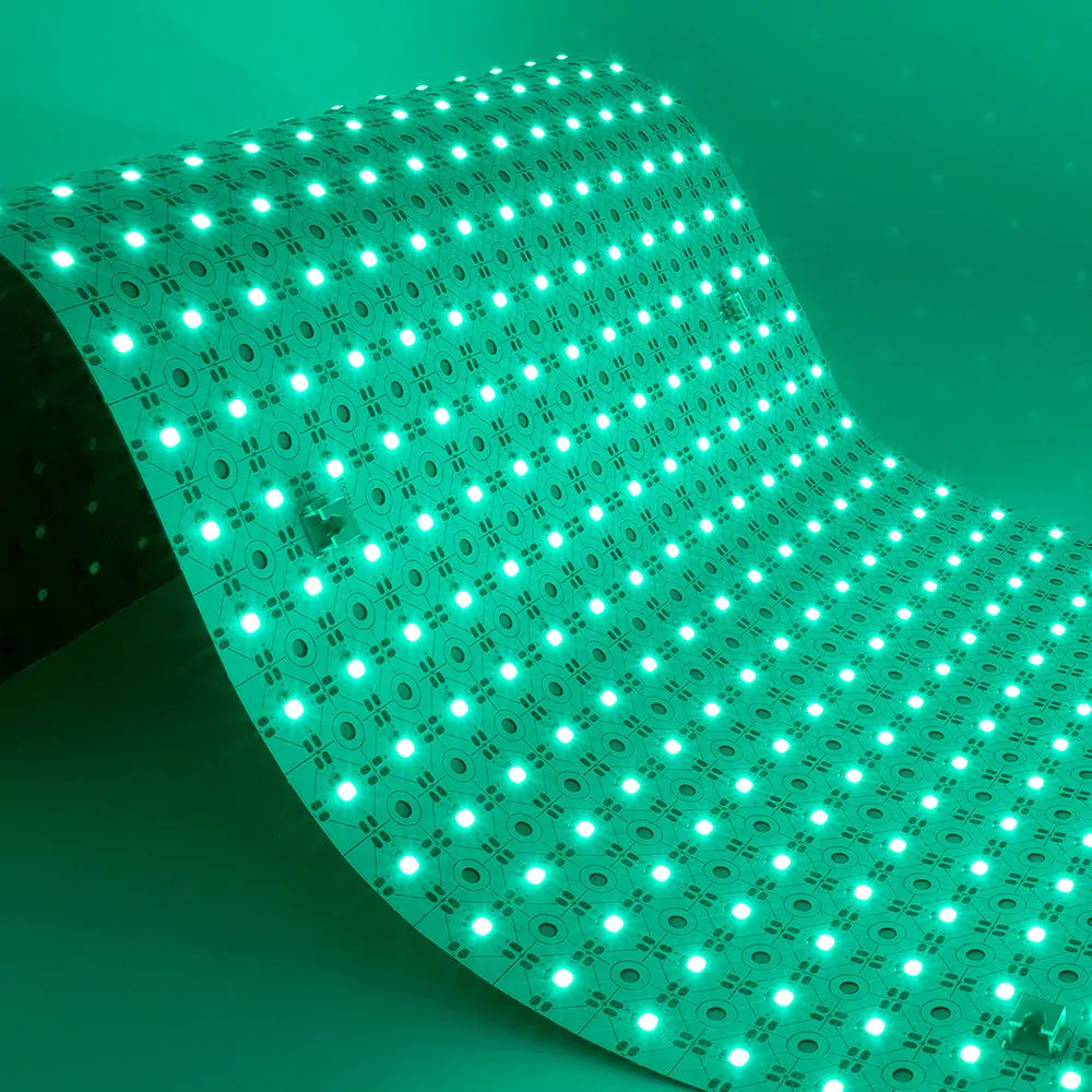 Honeycomb Flexi LED Light Sheet, 32W, 24V, Green