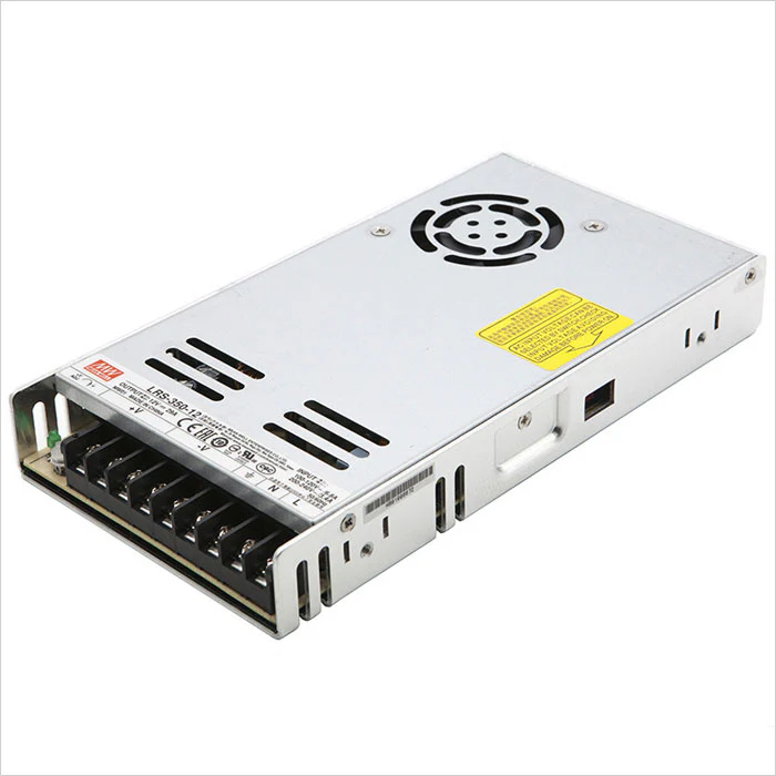 LED Switching Power Supply - LRS Series 350W Enclosed Power Supply - 12V DC