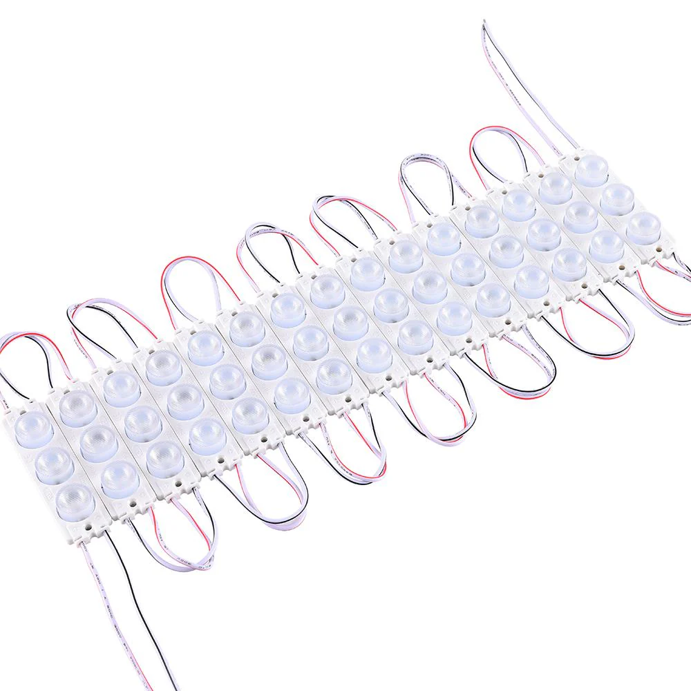 Single Color LED Modules - 3 LEDs/Mod, DC12V, 2.5W - 20Pack