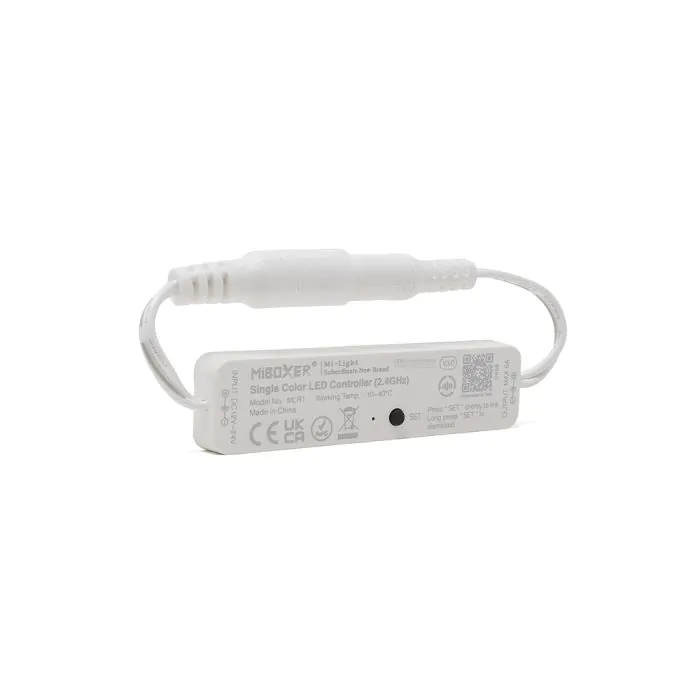 MLR1 MiBoxer Mini Single Colour 2.4G RF Controller (Jack Connectors)