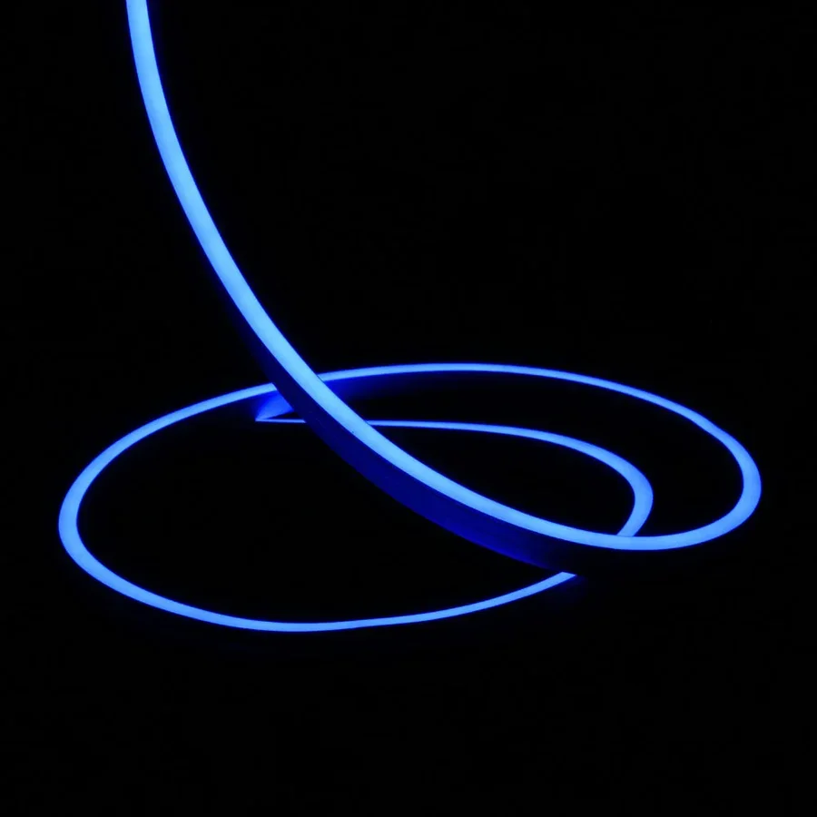 Mini Blue Neon Flex 24V 6x12mm IP65 Waterproof 15m