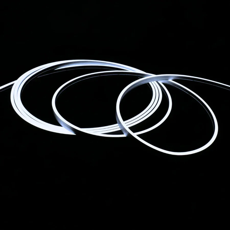 Mini Cool White Neon Flex 24V 6000K 4x8mm IP65 Waterproof 168 LEDs/m