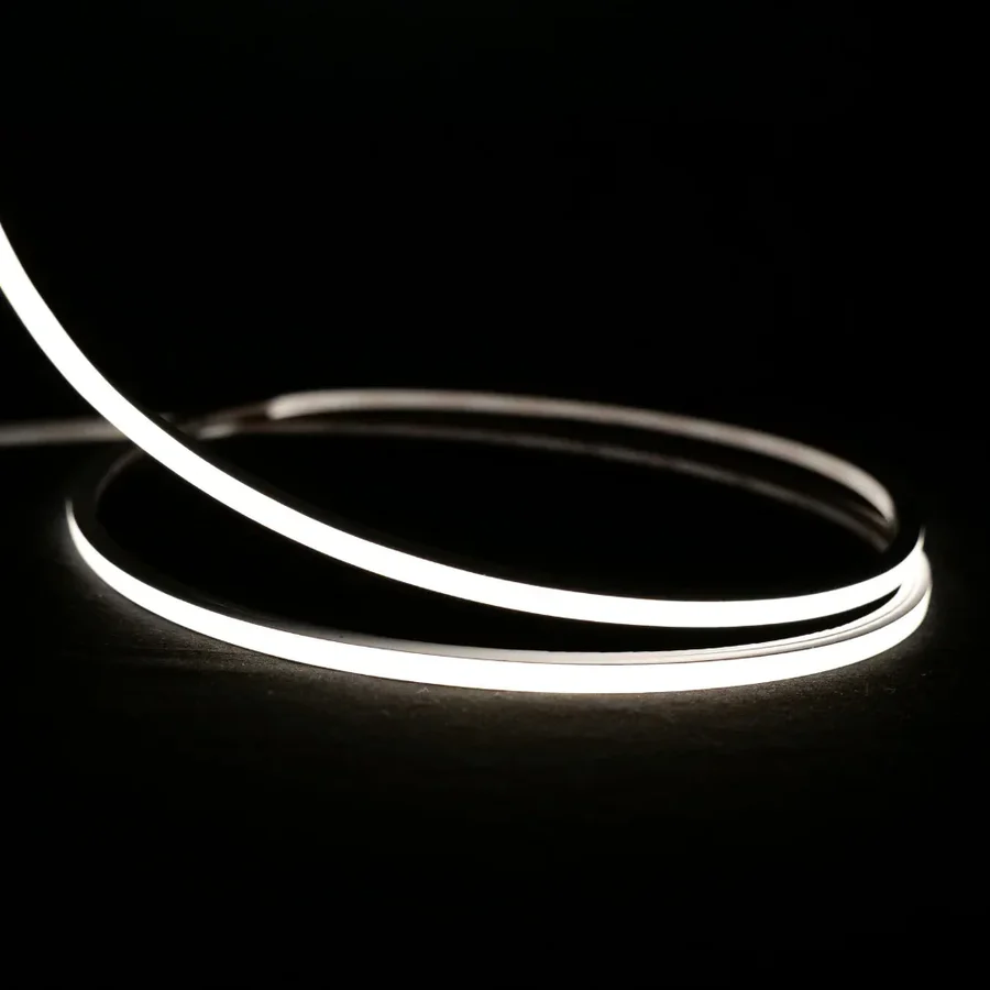 Mini Natural White Neon Flex 4000K 24V Top Bend 4.5x4.5mm IP65 Waterproof 240LEDs/m