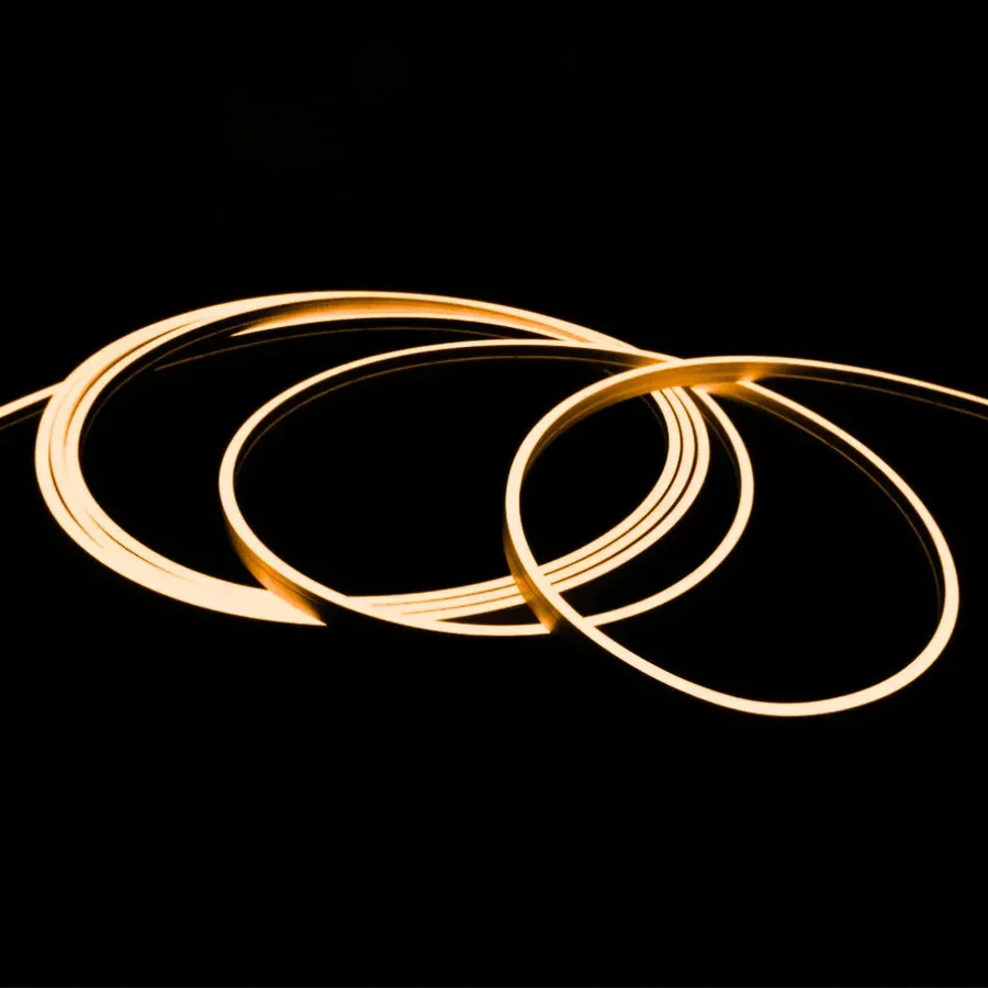 Mini Warm White Neon Flex 24V 2700K 4x8mm IP65 Waterproof 168 LEDs/m