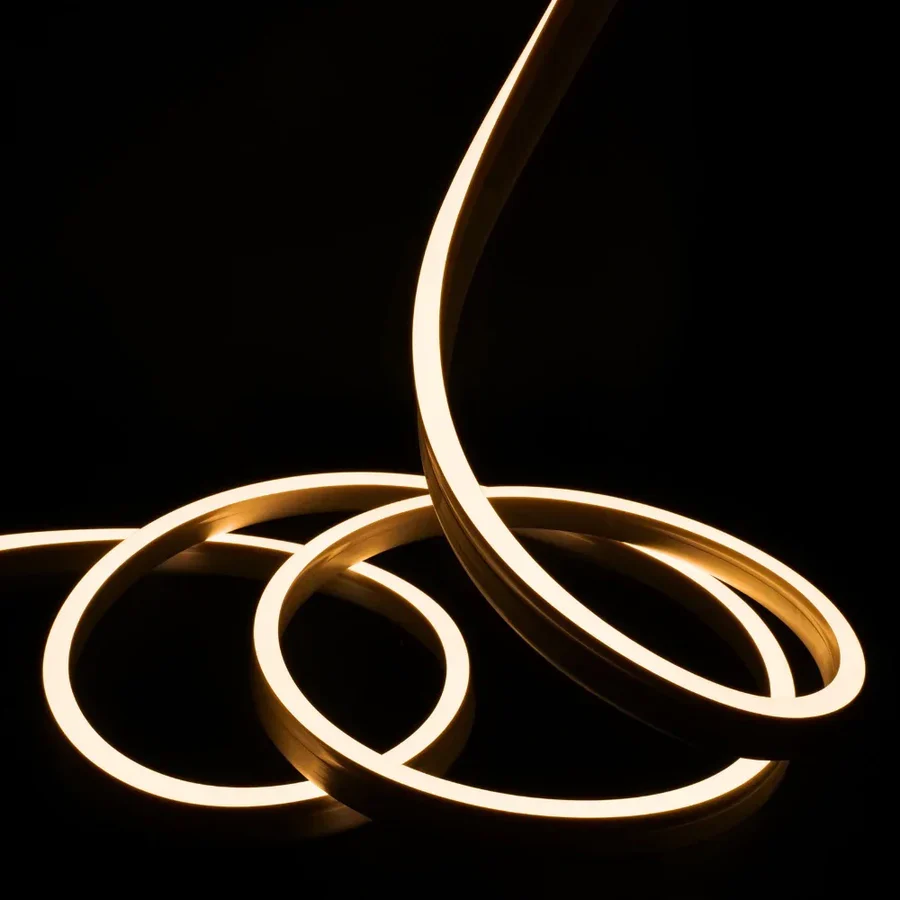 Warm White Neon Flex 2800K 24V 10x20mm IP68 Waterproof 5m