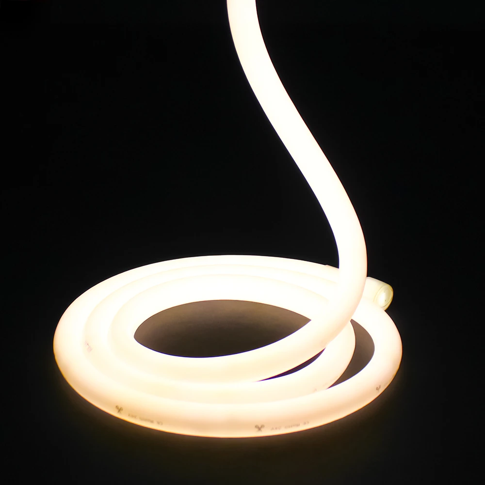 Essential LED Neon Flex , 18mm, Circular 360°, Warm White, 12V / 24V, 5 Metre Reel