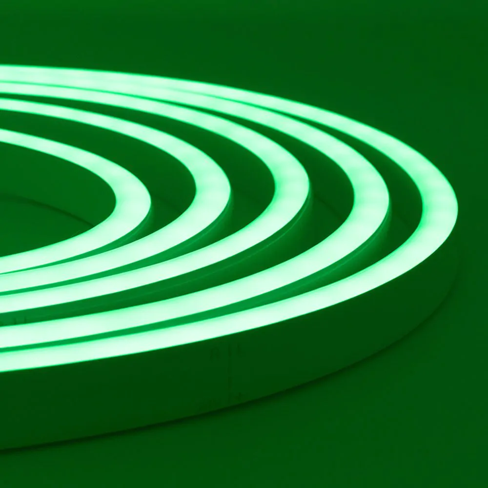 Neon Flex Sideview Green (520-525nm) 5MTR 24V | NEOLINEAR
