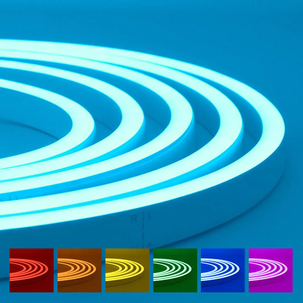 Neon Flex Sideview RGB Colour changing 5MTR 24V | NEOLINEAR