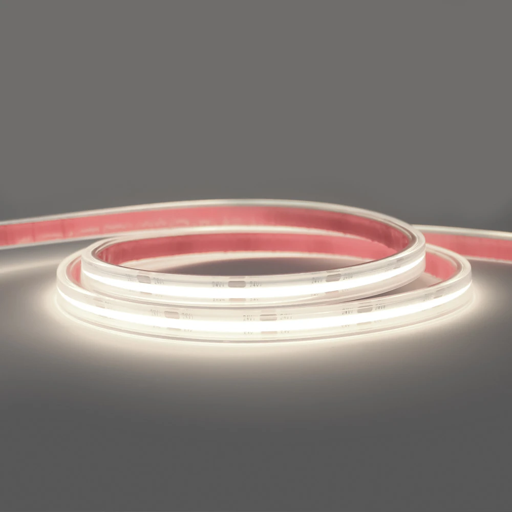 Professional Series COB Continuous LED Tape, 11.2w p/m, 4000K CRI>90, IP67, 5 Metre Reel, 12V / 24V
