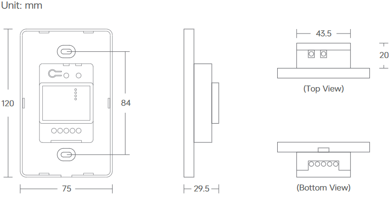 NFC programmable RGBCW Matter LED Controller MA-C5