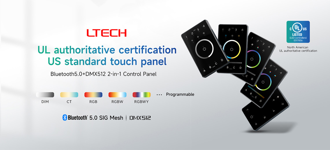 NFC programmable RGBCW Matter LED Controller MA-C5