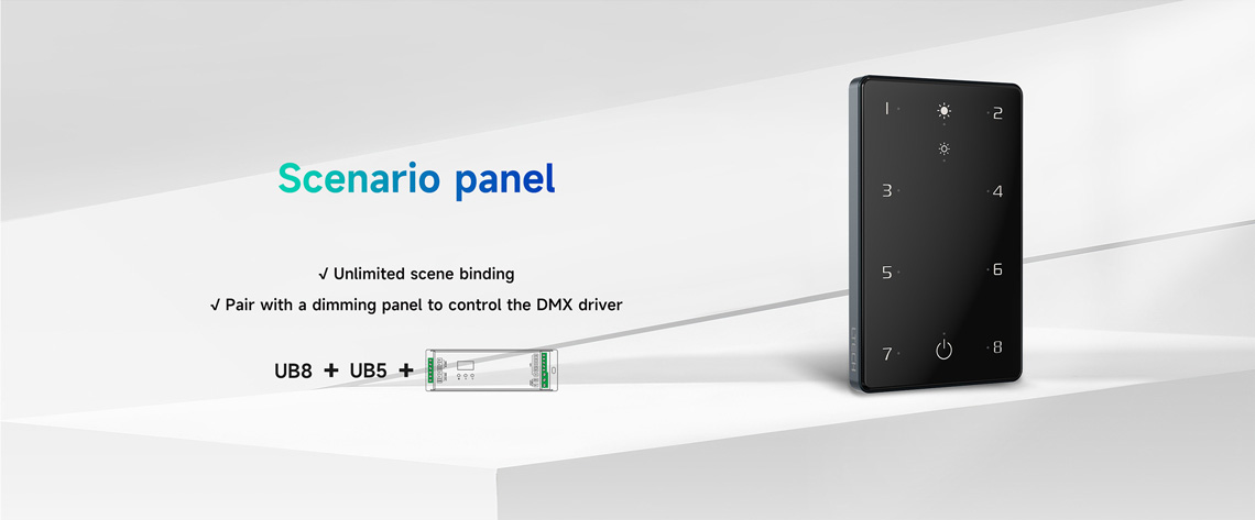 NFC programmable RGBCW Matter LED Controller MA-C5
