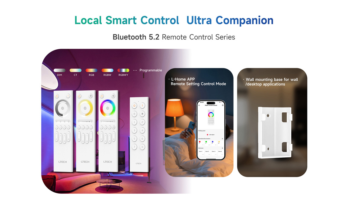 NFC programmable RGBCW Matter LED Controller MA-C5