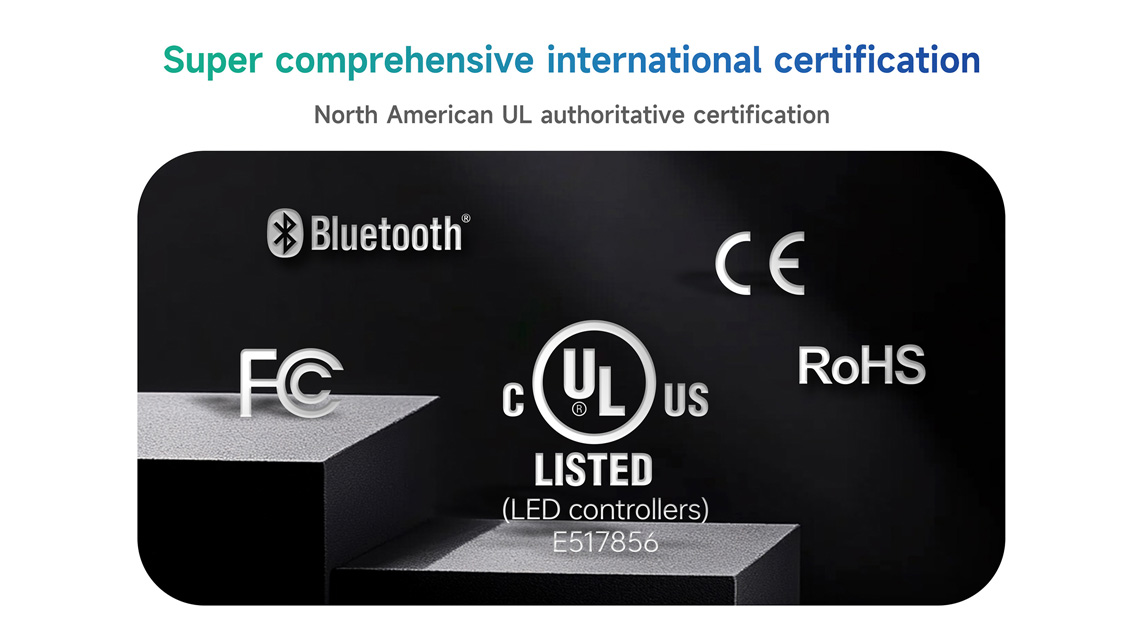 NFC programmable RGBCW Matter LED Controller MA-C5