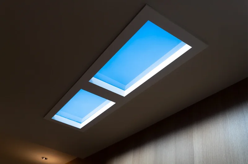 300X300mm(1ftX1ft) LED Artificial Skylight Smart Home Wifi Control Ceiling Lamp Indoors - 30W