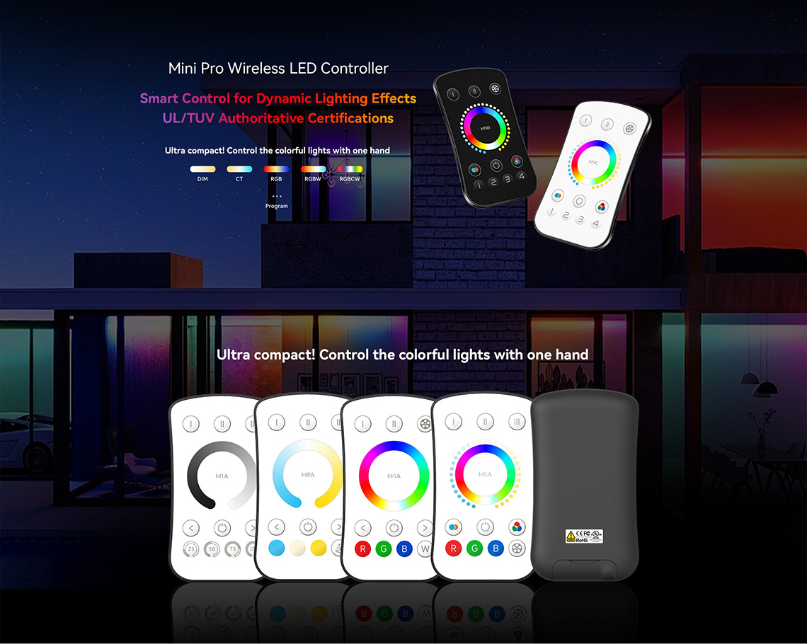 NFC programmable RGBCW Matter LED Controller MA-C5