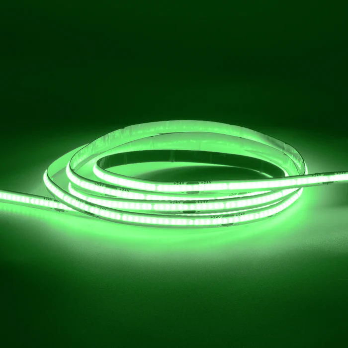 5m COB LED Strip Light - High CRI - LED COB Strip Light, Seamless, IP20, 24V, 5mm Wide