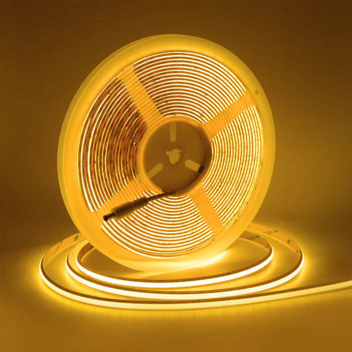 5m Mini Cutting COB LED Strip Lights, Seamless, IP20/IP65, 24V, 1cm/Cut