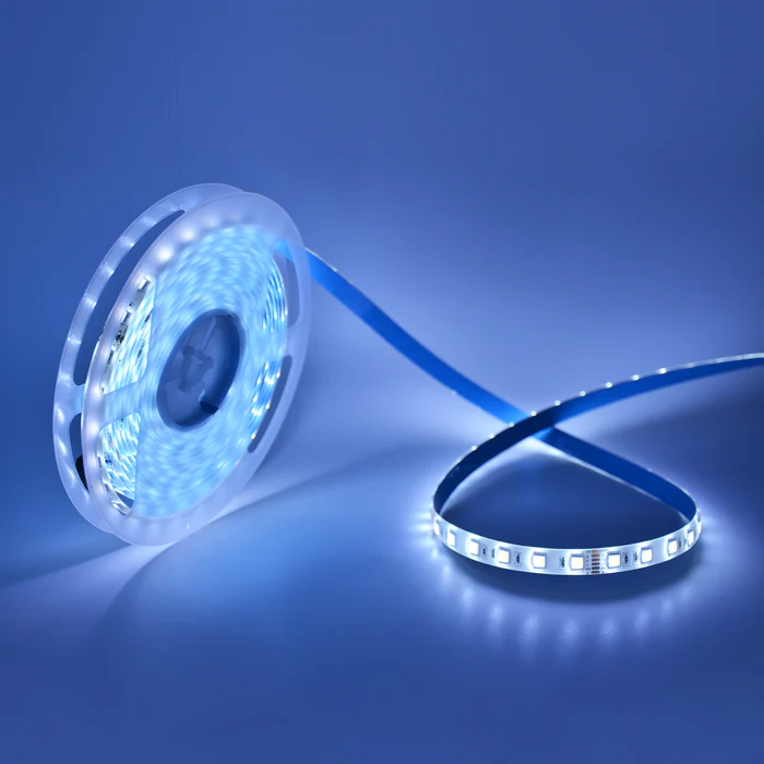 5m RGB+CCT LED Strip Light - 5-in-1 Color-Changing LED Tape Light - 24V