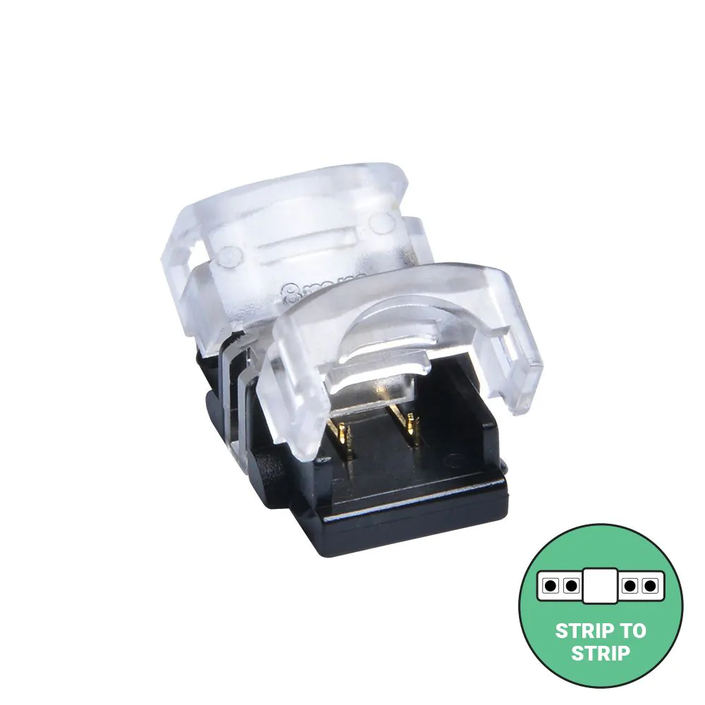 Hippo Strip to Strip IP54 2pins 8mm Single Colour (Pack of 10)