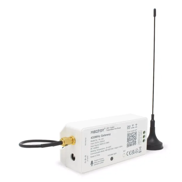 WL433 MiBoxer 433MHz WiFi Gateway