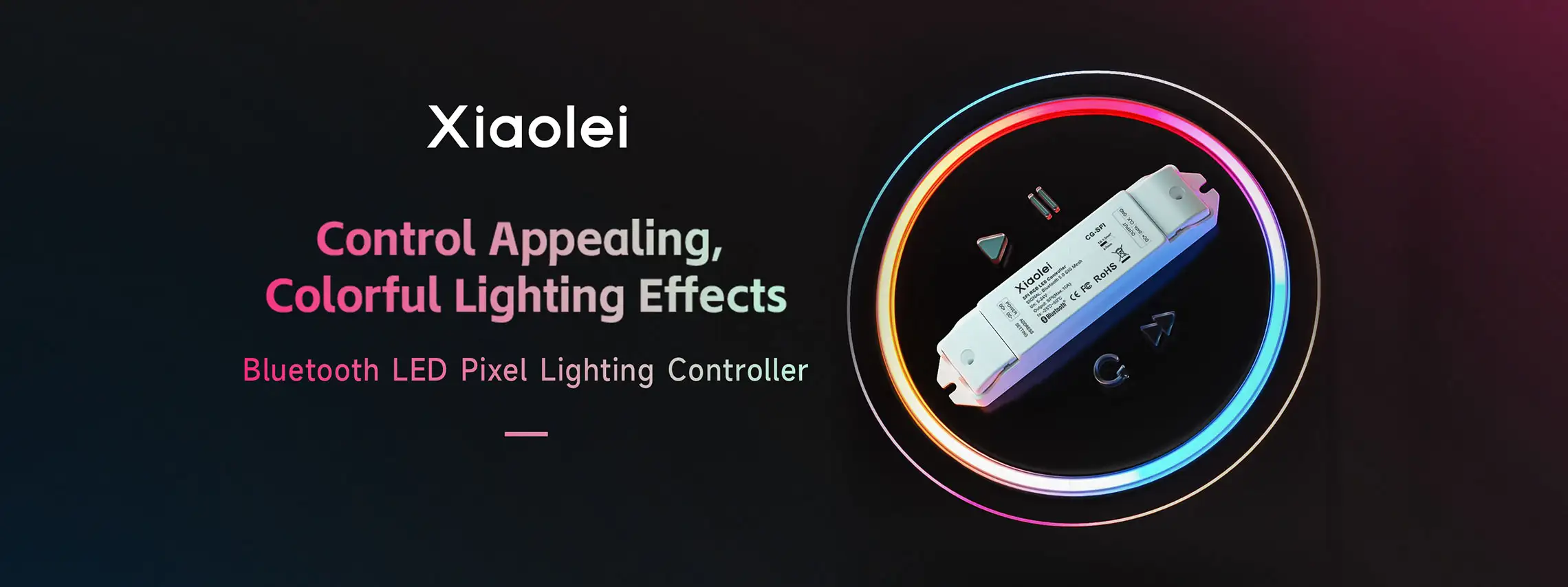 NFC programmable RGBCW Matter LED Controller MA-C5