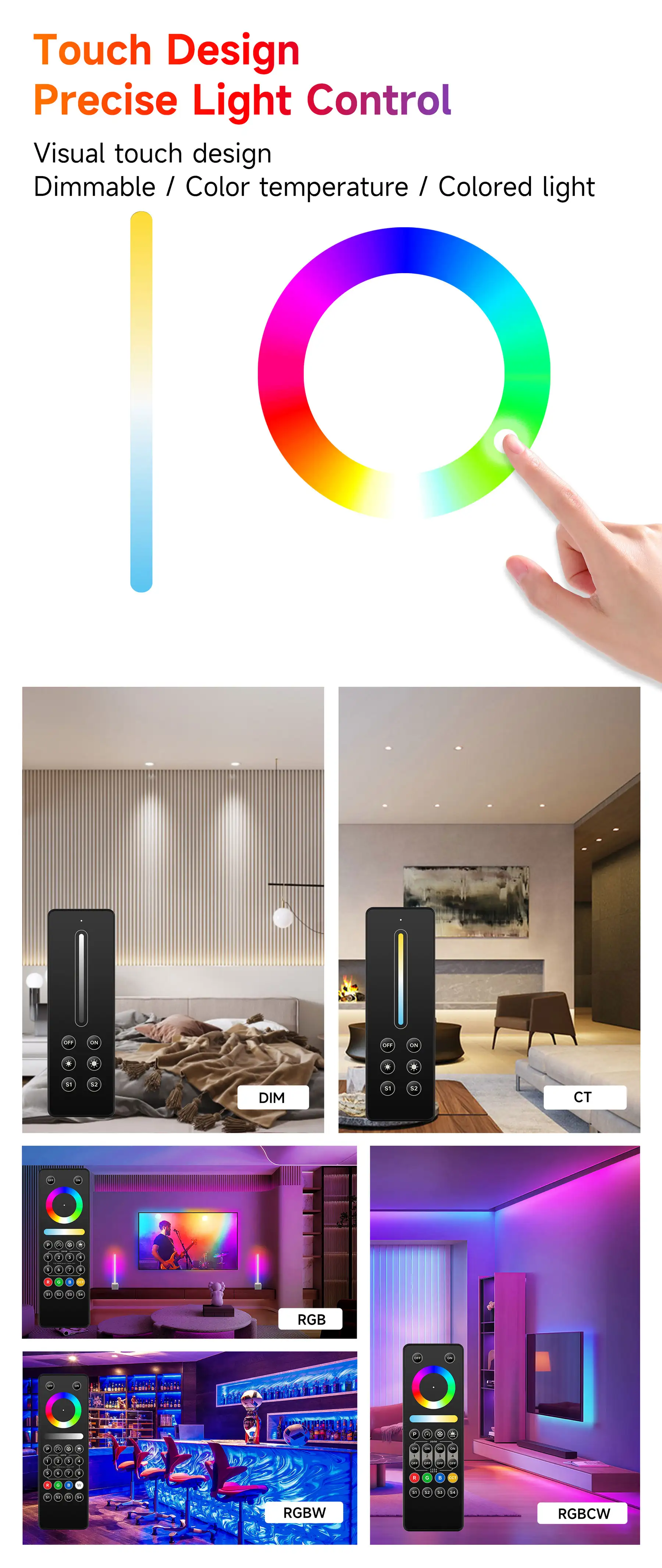 NFC programmable RGBCW Matter LED Controller MA-C5