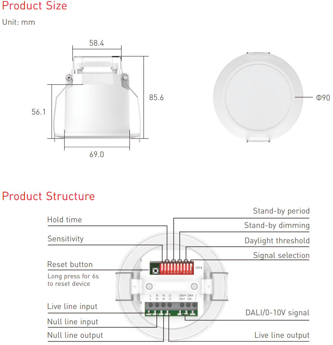 NFC programmable RGBCW Matter LED Controller MA-C5