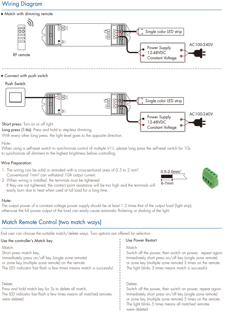 LED Waterproof DMX512 and RDM Decoder - 4 Channel - 5 Amp - 12-36V - Digital Display - DS-WDMX45